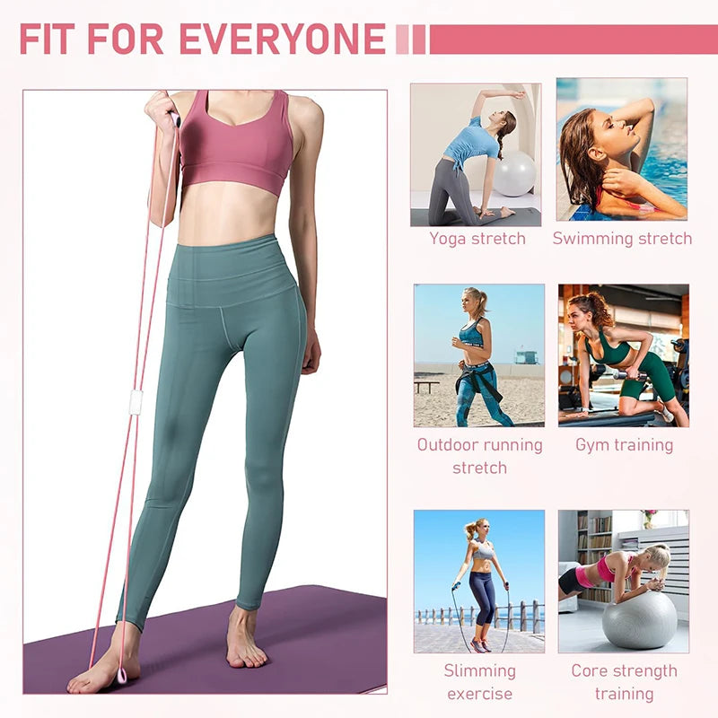 Figure-8 Resistance Band – Soft Foam Handle