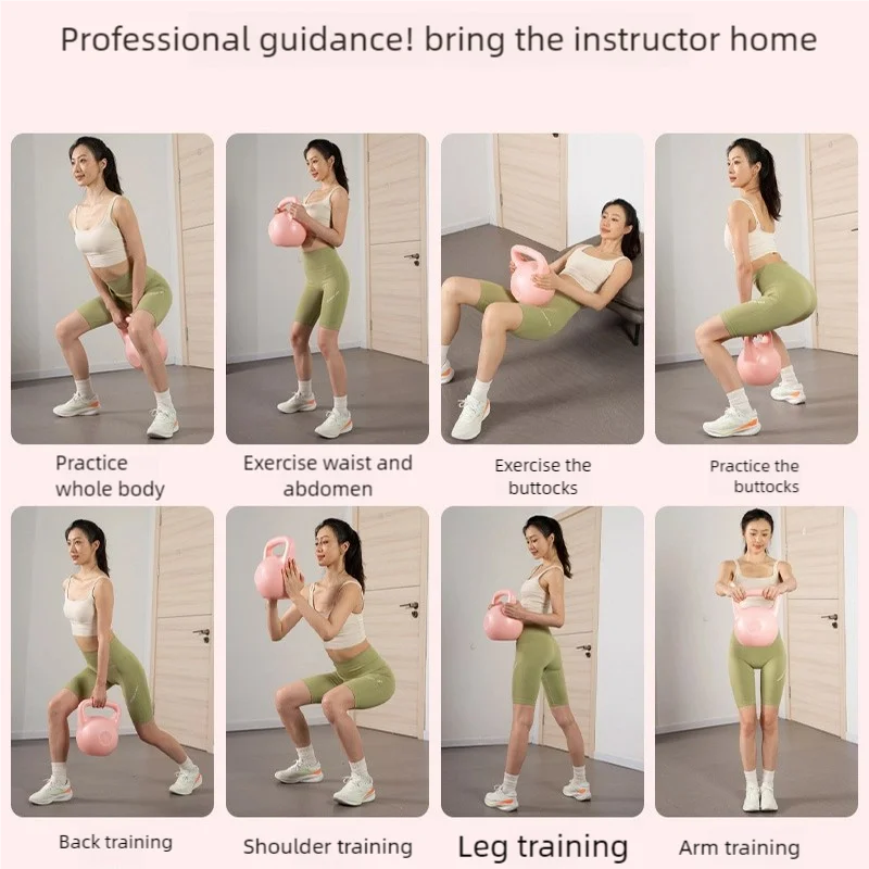 Water-Filled Soft Kettlebell – Anti-Slip Grip (2–8kg)