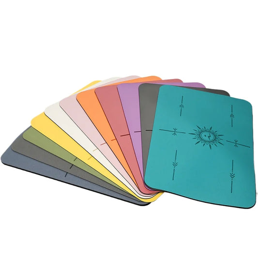 Mini Flat Support Yoga Mat – Non-Slip PU & Rubber 5 mm