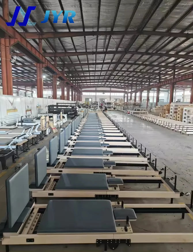 Pilates Reformer – Aluminum Reformer with Rebounder & 6-Level Resistance