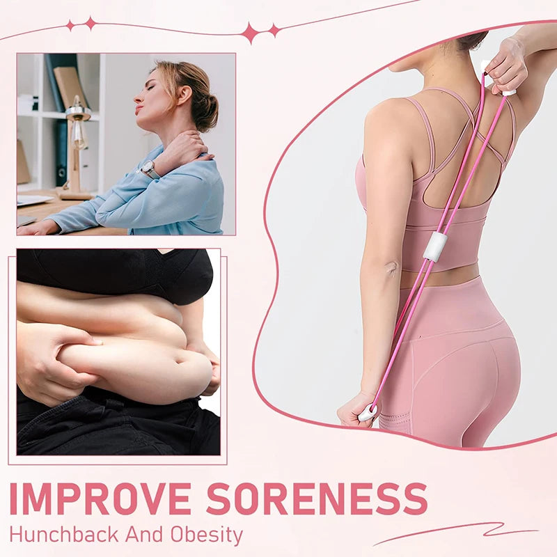 Figure-8 Resistance Band – Soft Foam Handle