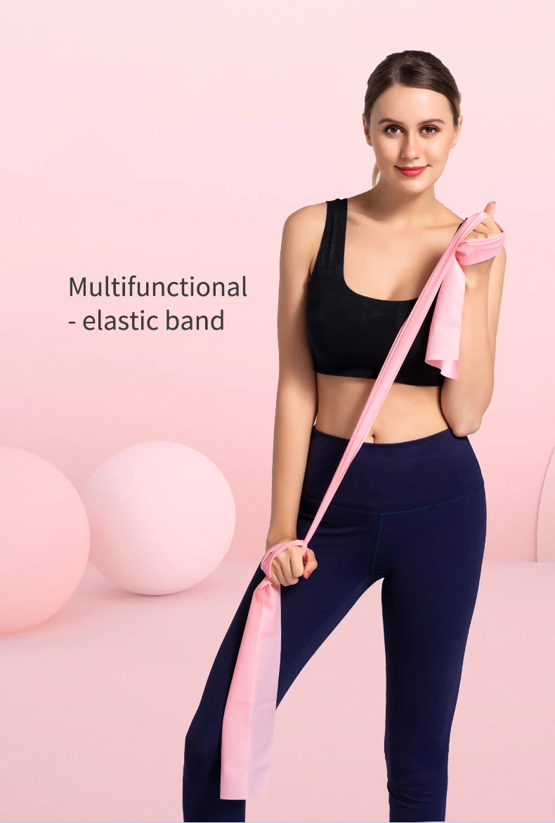Yoga & Pilates Latex Elastic Resistance Band
