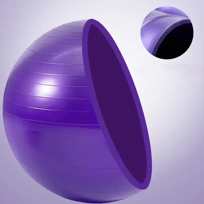 45–85cm PVC Yoga Ball – Thickened Anti-Burst Pilates & Fitness Balance Ball