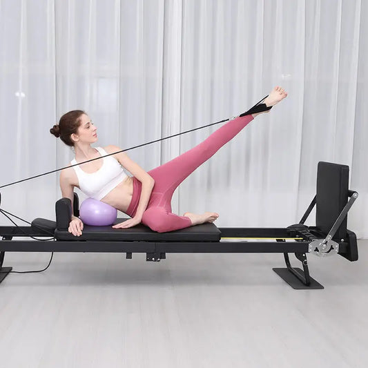 Pilates Reformer – Foldable Core Bed with Dual Resistance