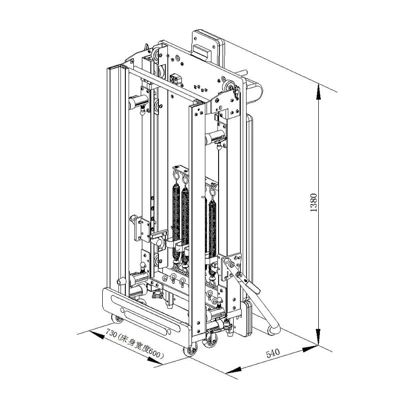 Pilates Reformer – Foldable Reformer with Box & Anti-Slip Design