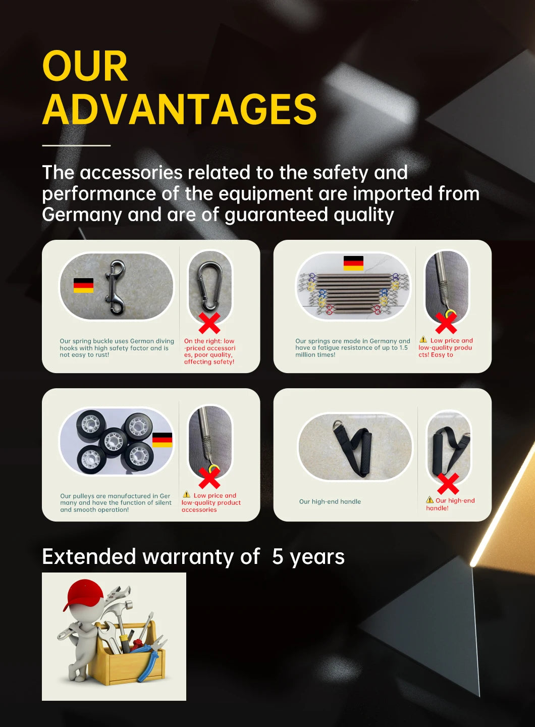 Pilates Reformer – Foldable Reformer with Box & Anti-Slip Design