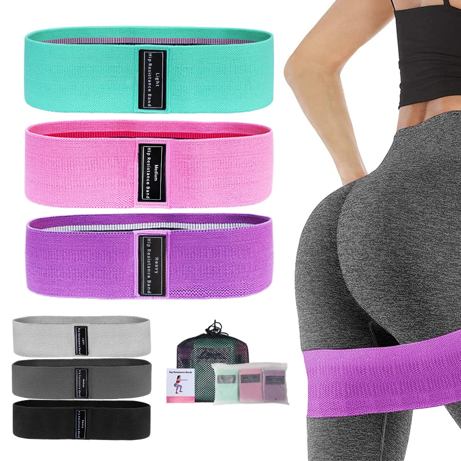 Fabric Hip Resistance Band – Anti-Slip