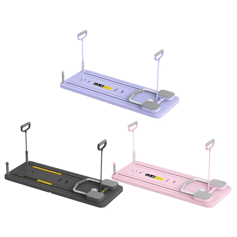 Pilates Board – Multifunctional Abdominal Board with Timer & Kneeling Pad