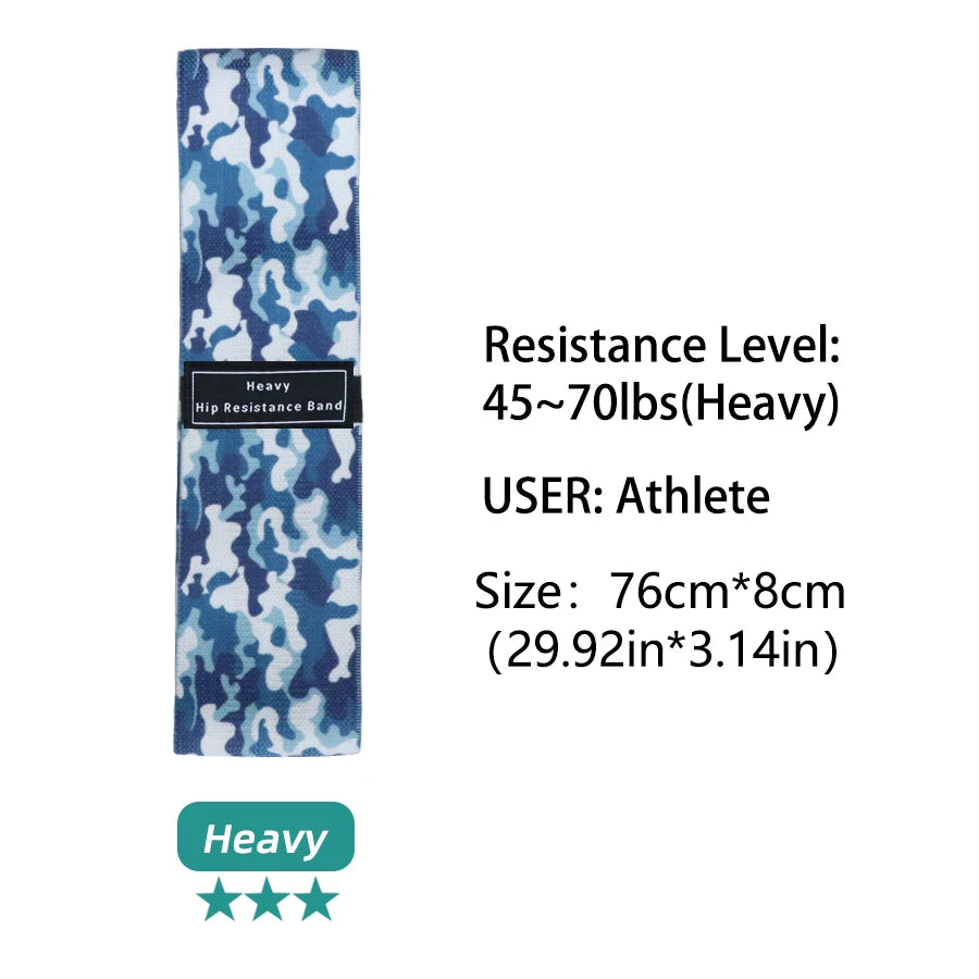 Fabric Hip Resistance Band – Anti-Slip