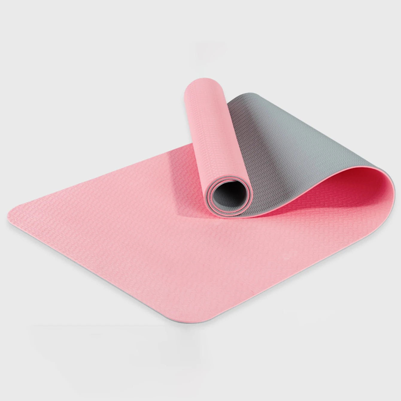 Eco-Friendly TPE Yoga Mat – Dual-Layer Non-Slip 6 mm