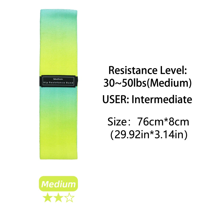 Fabric Hip Resistance Band – Anti-Slip