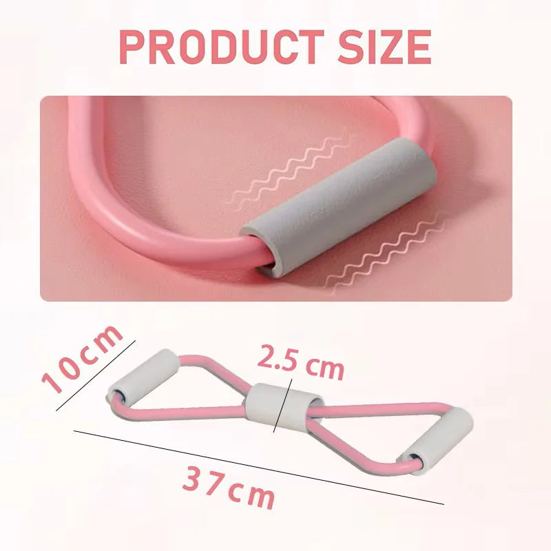 Figure-8 Resistance Band – Soft Foam Handle