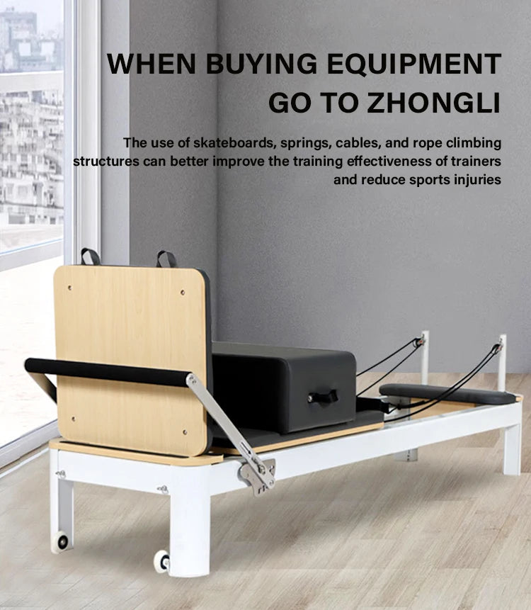 Pilates Reformer – German Springs Aluminum