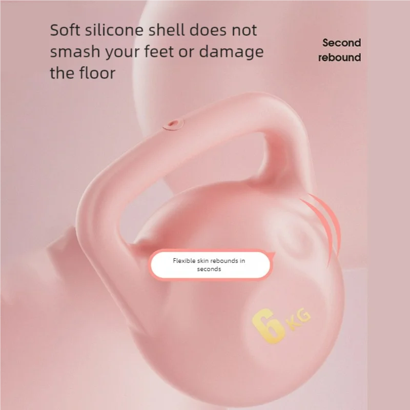 Water-Filled Soft Kettlebell – Anti-Slip Grip (2–8kg)