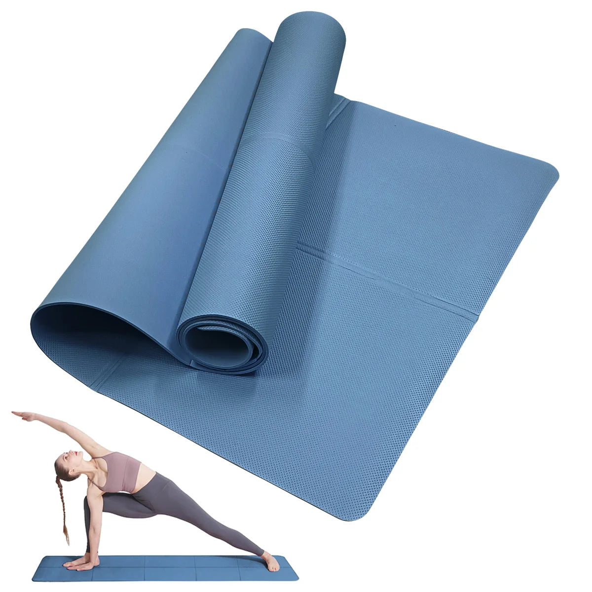 EVA Soft Yoga Mat – Non-Slip, Lightweight & Easy to Clean