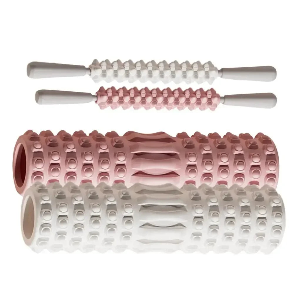 Foam Roller & Massage Stick Set – Deep Tissue Muscle Recovery