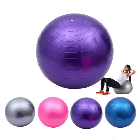 45–85cm PVC Yoga Ball – Thickened Anti-Burst Pilates & Fitness Balance Ball