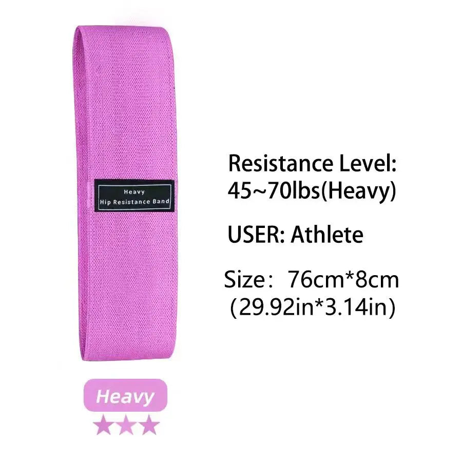 Fabric Hip Resistance Band – Anti-Slip