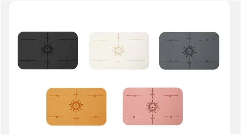 Mini Flat Support Yoga Mat – Non-Slip PU & Rubber 5 mm