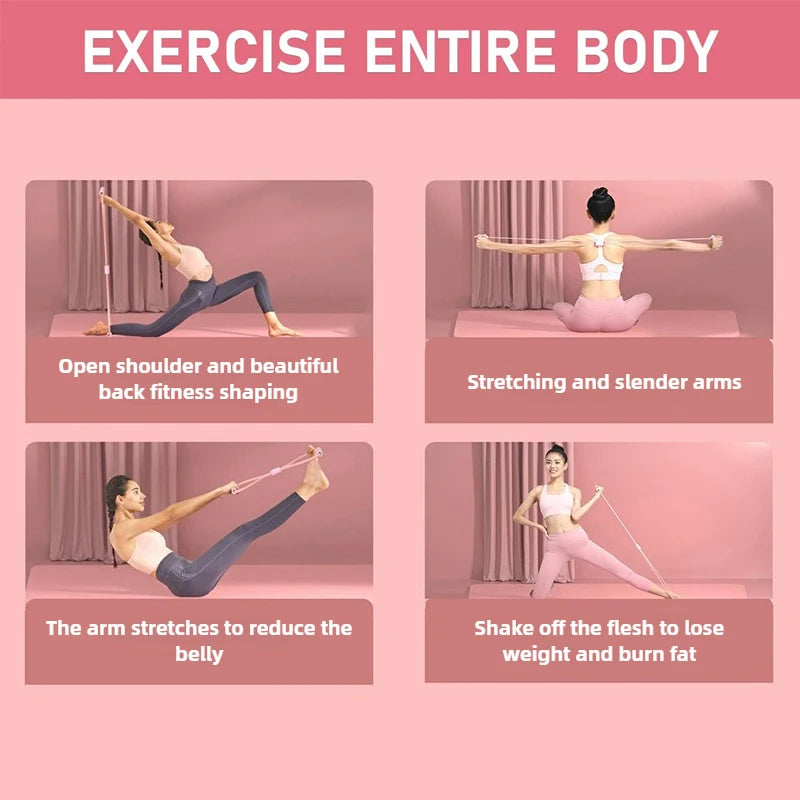 Figure-8 Resistance Band – Soft Foam Handle