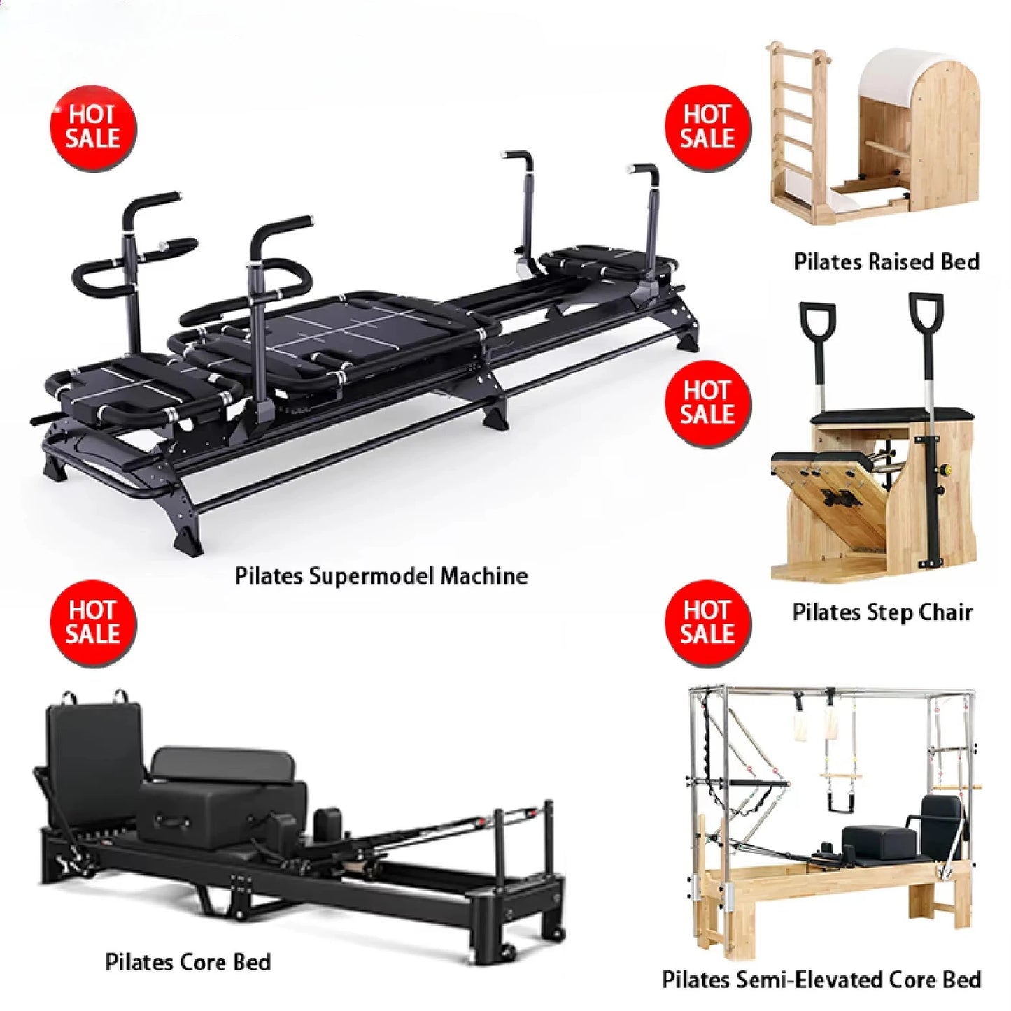 Pilates Reformer – Professional Studio Edition