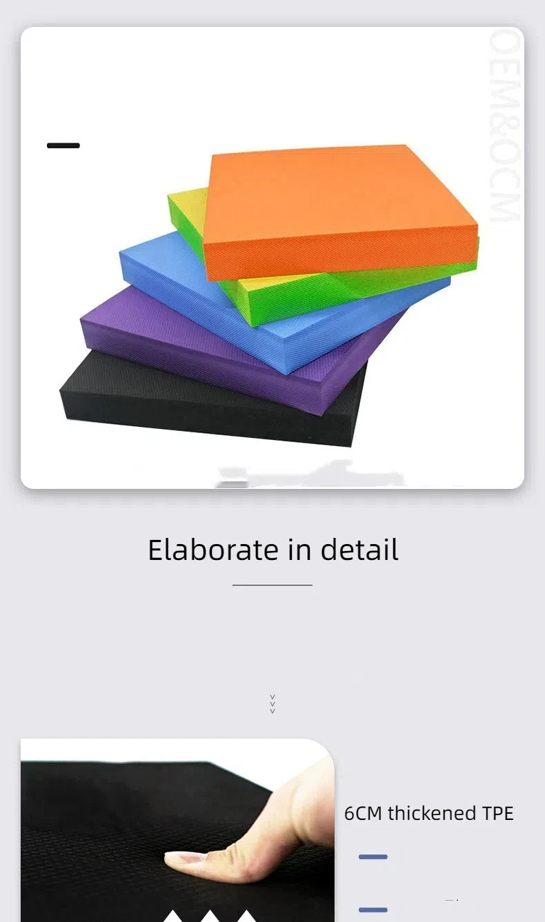 Yoga Balance Pad – 5cm Thick TPE