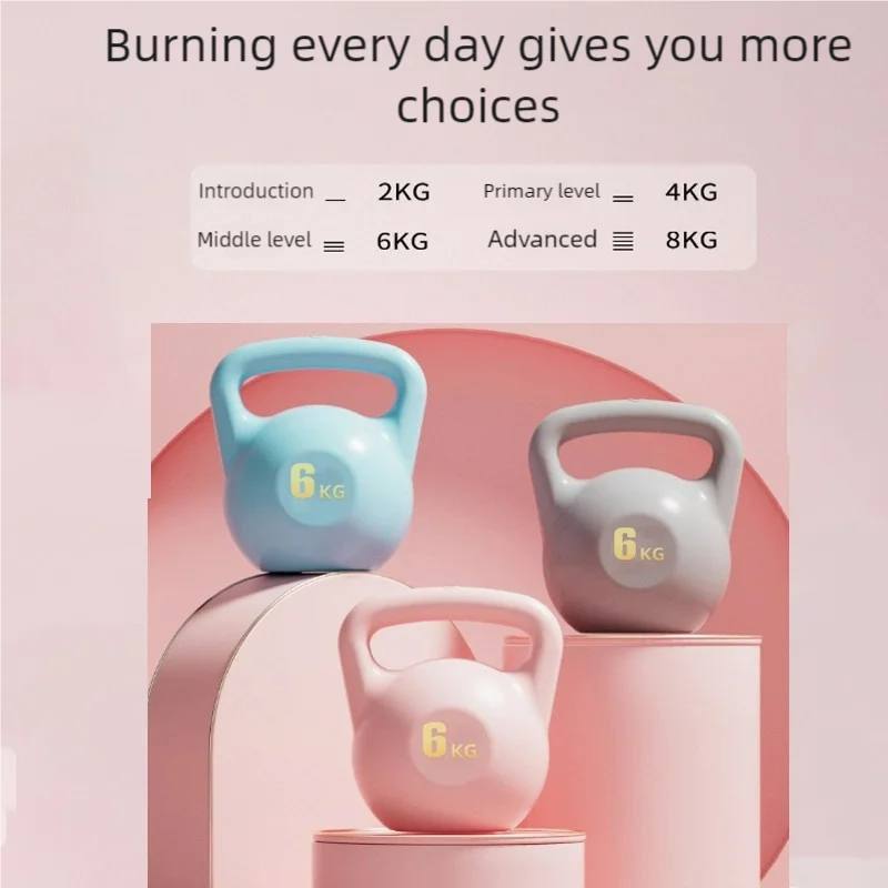 Water-Filled Soft Kettlebell – Anti-Slip Grip (2–8kg)