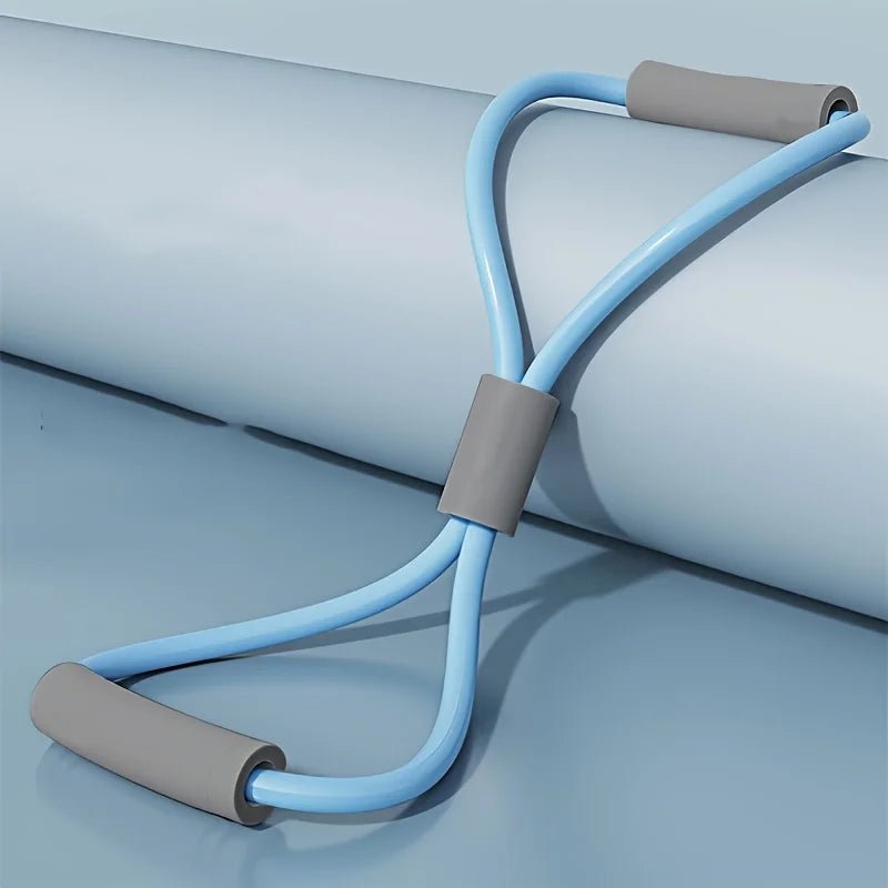 Figure-8 Resistance Band – Soft Foam Handle