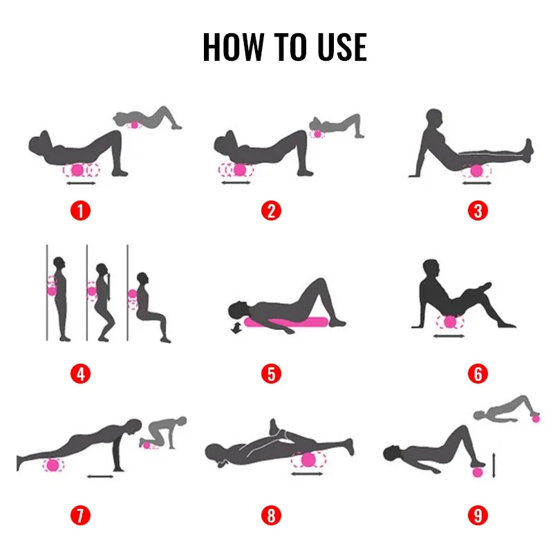 EPP Foam Roller – Deep Tissue Muscle Massage